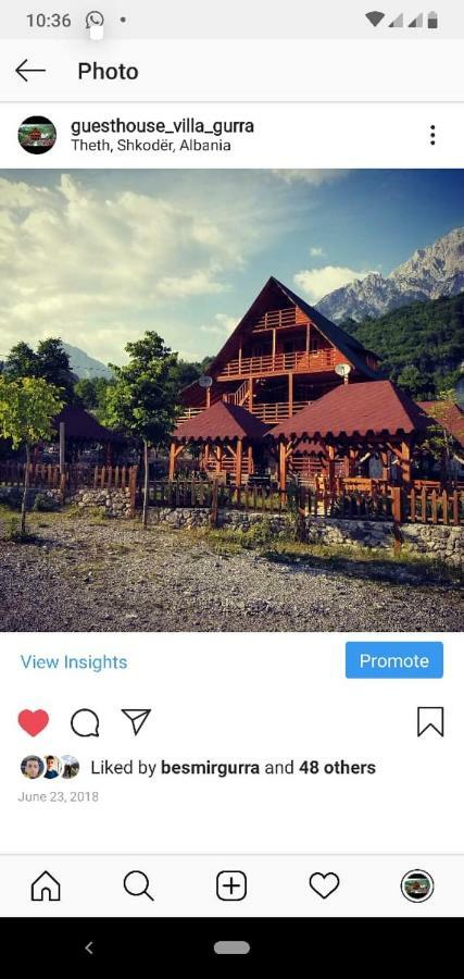 Guesthouse Villa Gurra Тети Экстерьер фото